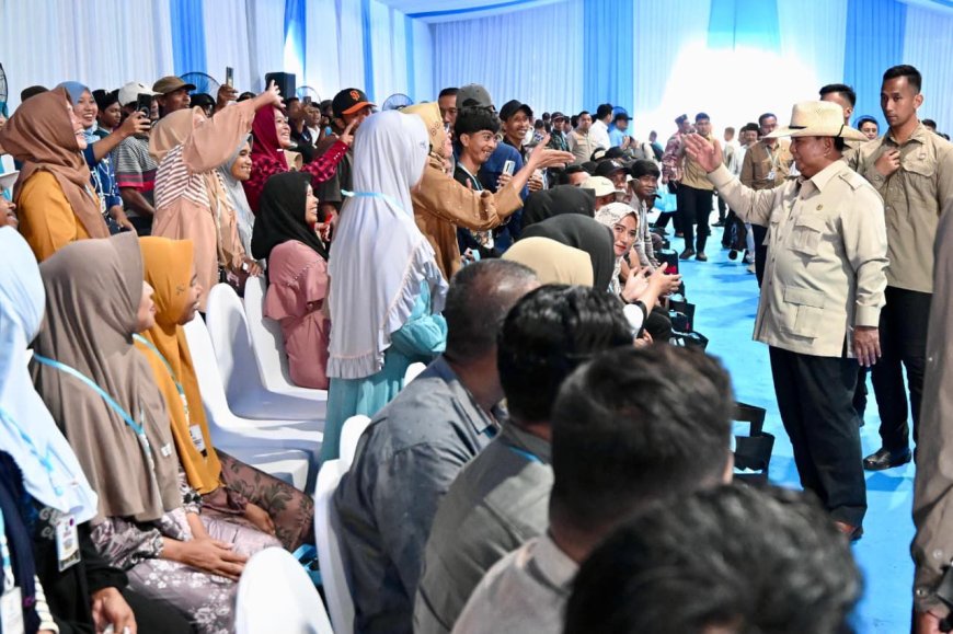 Presiden Prabowo Subianto Hadiri Panen Raya Jagung, Petani Semakin Optimistis