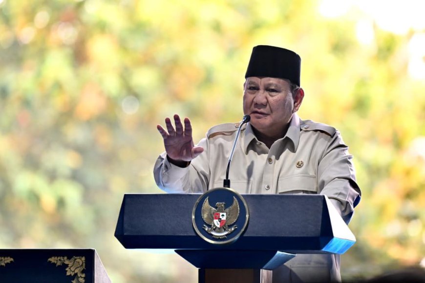 Prabowo Subianto Tegaskan Pangan Jadi Fondasi Kekuatan Negara