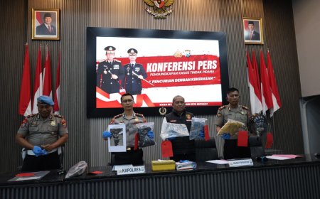 Polres Trenggalek Amankan Jambret Perhiasan, Tersangka Lima Kali Masuk Penjara