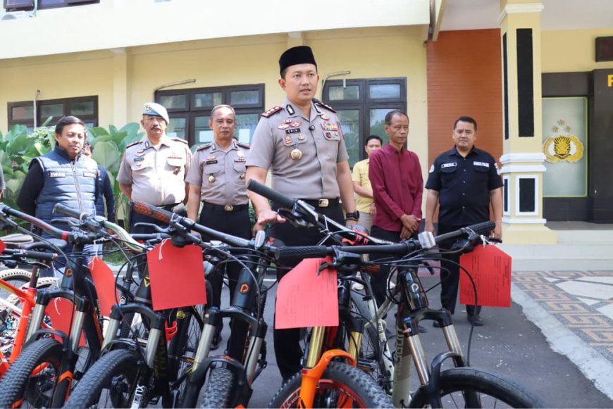 Tim URC Bergerak Cepat Ungkap Kasus Pencurian Sepeda