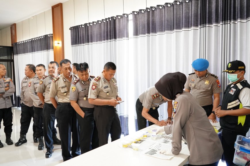 Polres Situbondo Perkuat Budaya Kerja Sehat dan Bebas Narkoba