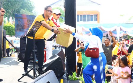 Polres Gresik Hadir Untuk Masyarakat, Gelar Bhayangkara Fest 2026 Pererat Kebersamaan