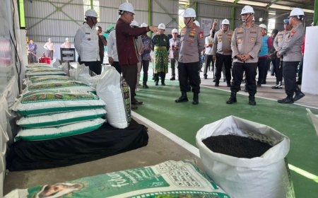 80 Ton Pupuk Batu Bara Disalurkan ke Petani Riau, Kapolri: Wujud Polri Hadir untuk Masyarakat