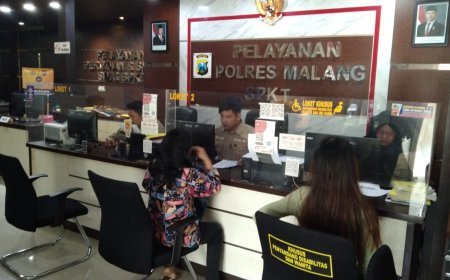 Polres Malang Komitmen Hadirkan Pelayanan SPKT yang Cepat, Ramah, dan Profesional