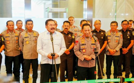 Kapolri dan Jaksa Agung Satukan Komitmen Perkuat Soliditas Institusi