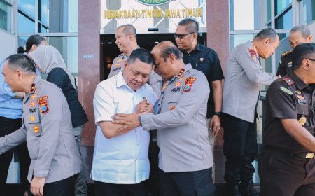 Kapolda Jatim dan Kajati Perkuat Sinergi Penegakan Hukum melalui Semangat Jogo Jatim