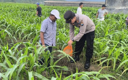 Polres Malang Konsisten Dukung Ketahanan Pangan Lewat Pendampingan dan Pemanfaatan Potensi Desa