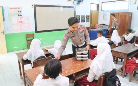 Polres Magetan Jaga Kualitas MBG melalui Standar Food Safety