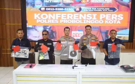 Polres Probolinggo Kota Komitmen Jaga Kondusivitas Wilayah