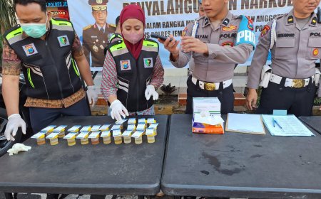 Wujudkan Institusi Bersih, Propam Polda Jatim Gelar Deteksi Dini Narkoba dan Judi Online di Polres Jember