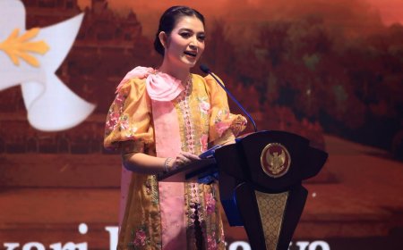 Ketua Umum Seruni Kabinet Merah Putih Selvi Gibran Buka Bazar Kreasi Bhayangkari Nusantara 2026, Dorong UMKM Naik Kelas