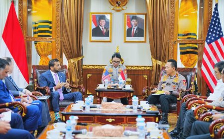 Kapolri: Polri Siap Perkuat Kerja Sama Penegakan Hukum Internasional Bersama FBI Hadapi Kejahatan Modern