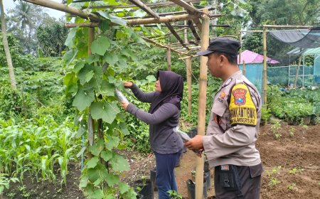 Polres Malang Ajak Masyarakat Kembangkan Potensi Pangan untuk Perkuat Kemandirian Desa