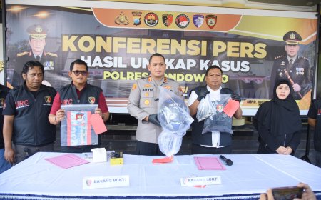 Polres Bondowoso Amankan Tersangka Percobaan Pembobolan ATM dan Pencurian di Tiga Lokasi