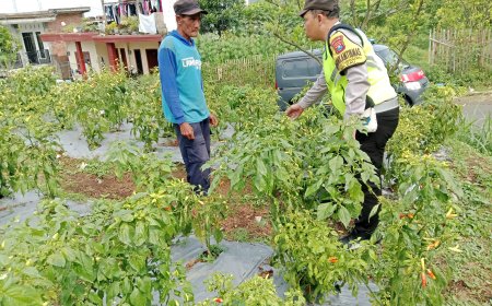 Dari Desa untuk Negeri, Polres Malang Dorong Warga Bangun Kemandirian Pangan