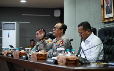 Tindak Lanjuti Arahan Presiden, Wakapolri dan Wamen Kehutanan Konsolidasikan Langkah Nasional Hadapi El Nino dan Karhutla