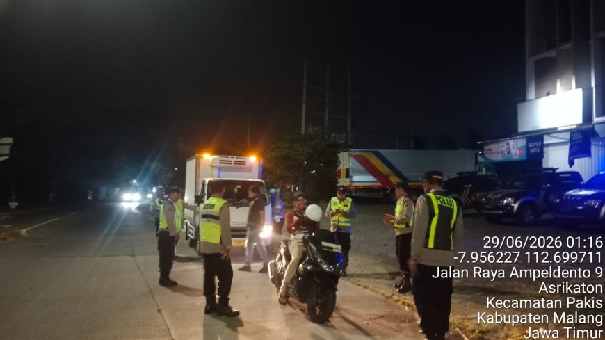 Laporan Call Center 110 Langsung Ditindak, Polisi Amankan Belasan Motor Balap Liar di Pakis