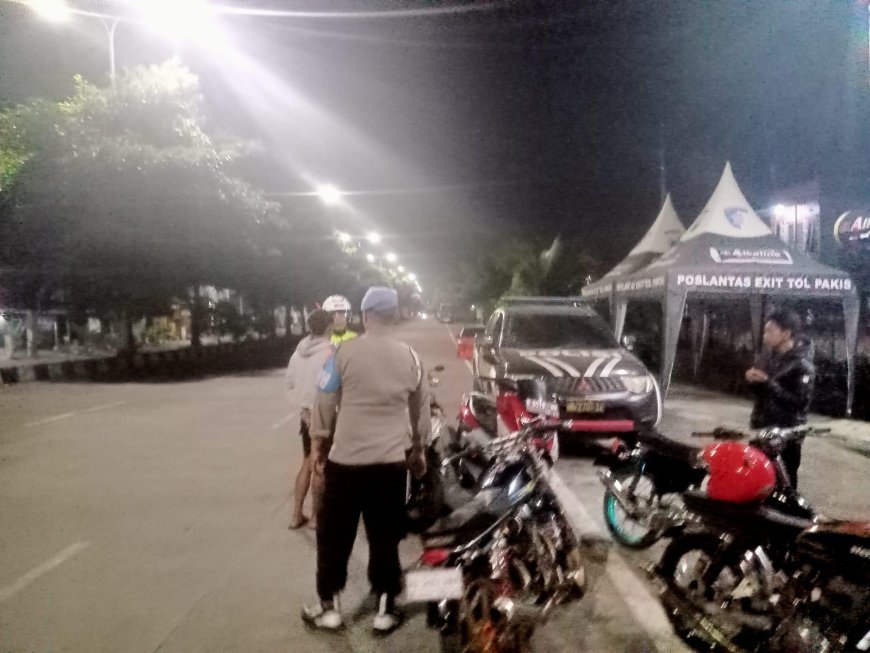 Call Center 110 Berbuah Tindakan Cepat, Polres Malang Amankan Motor Balap Liar