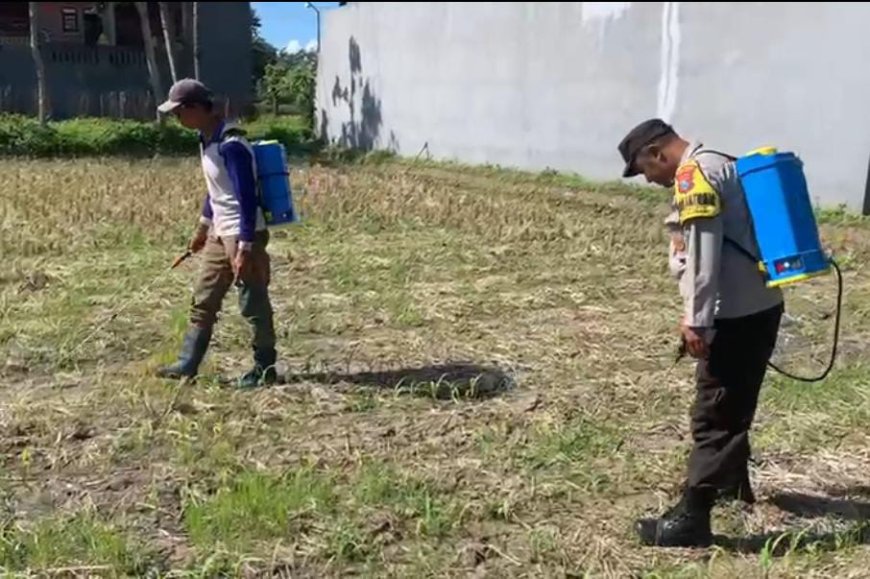 Polres Malang Intensifkan Pendampingan Program Ketahanan Pangan hingga Tingkat Desa