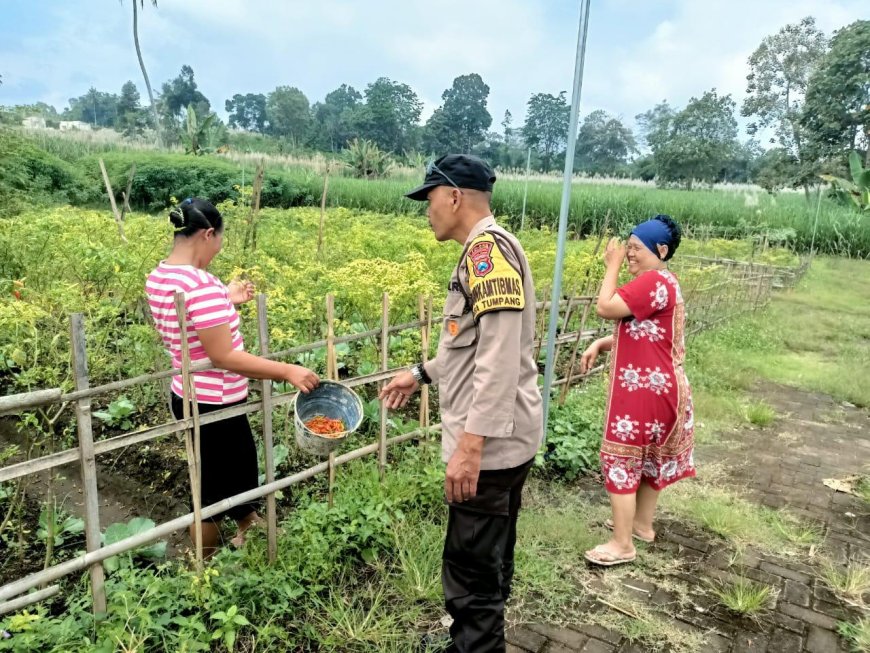 Polres Malang Perkuat Kemandirian Pangan Warga melalui Pendampingan dan Inovasi Lokal