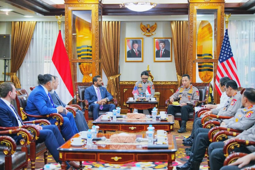 Kerja Sama Polri dan FBI Diperkuat untuk Tangani Kejahatan Lintas Negara