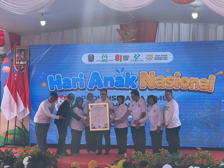 Hari Anak Nasional, Polda Jatim Ajak Masyarakat Lindungi Anak dari Kekerasan dan Kejahatan Digital