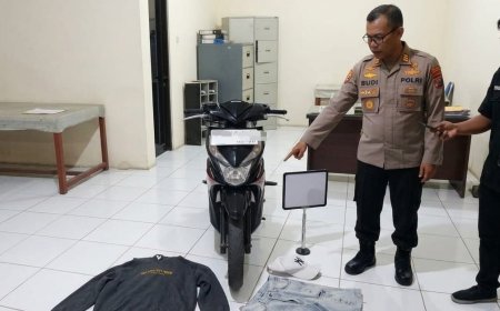 Nekat Curi Motor Petani Saat Panen, Pelaku Diciduk Polres Malang