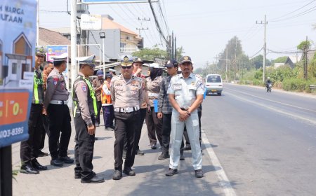 Polres Gresik Gandeng Tim Ahli Kaji Jalur Blackspot di Driyorejo