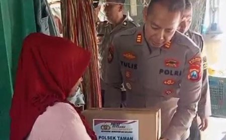Polres Madiun Kota Dekatkan Diri ke Masyarakat Lewat Program Sambang dan Aksi Sosial